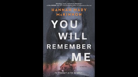 you will remember me book